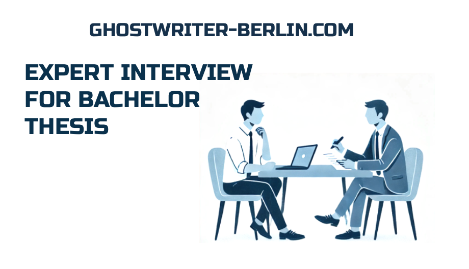 Experteninterview Bachelorarbeit