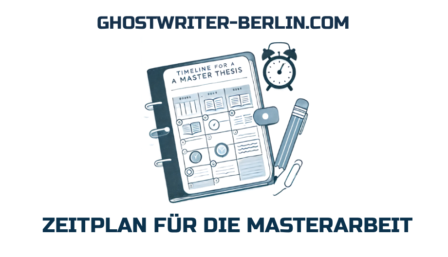 Zeitplan Masterarbeit